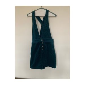 Green corduroy jumper